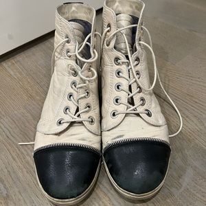 Stuart Weitzman high top sneaker